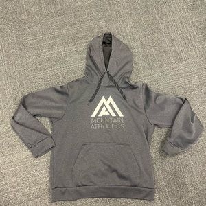 North Face Mountain Athletics Performance Hoodie Gray Medium
